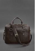 Фото Кожаная сумка для ноутбука и документов темно-коричневая (BN-BAG-37-choko)